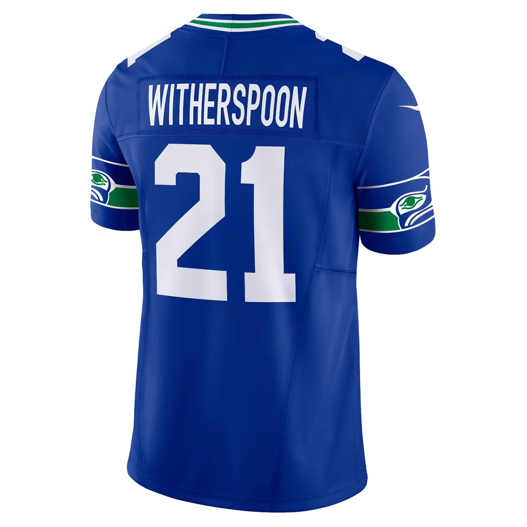 Devon Witherspoon Seattle Seahawks Nike Alternate Vapor F.U.S.E. Limited Jersey - Royal Official NFL Team Apparel Football Fan Gear