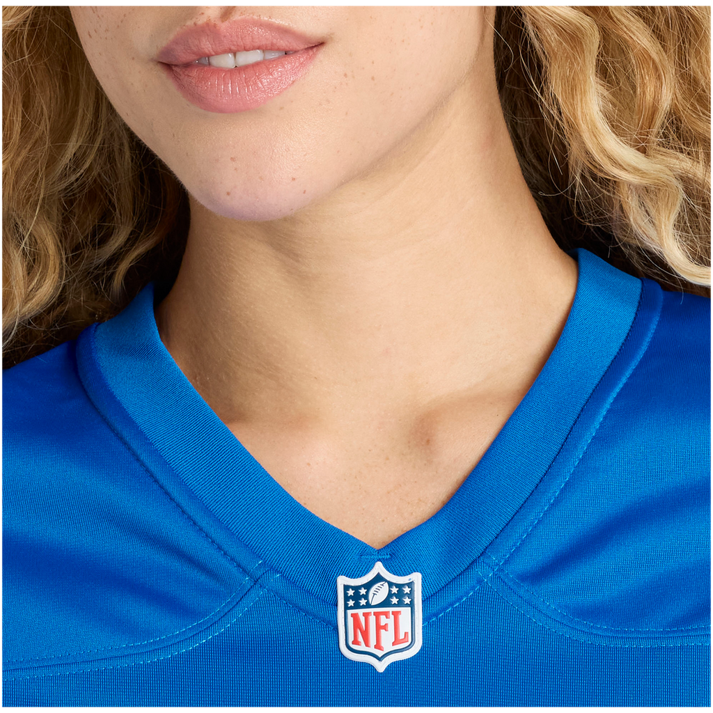 Juice Scruggs Detroit Lions Nike Women's Team Game Jersey - Blue Official NFL Team Apparel Football Fan Gear