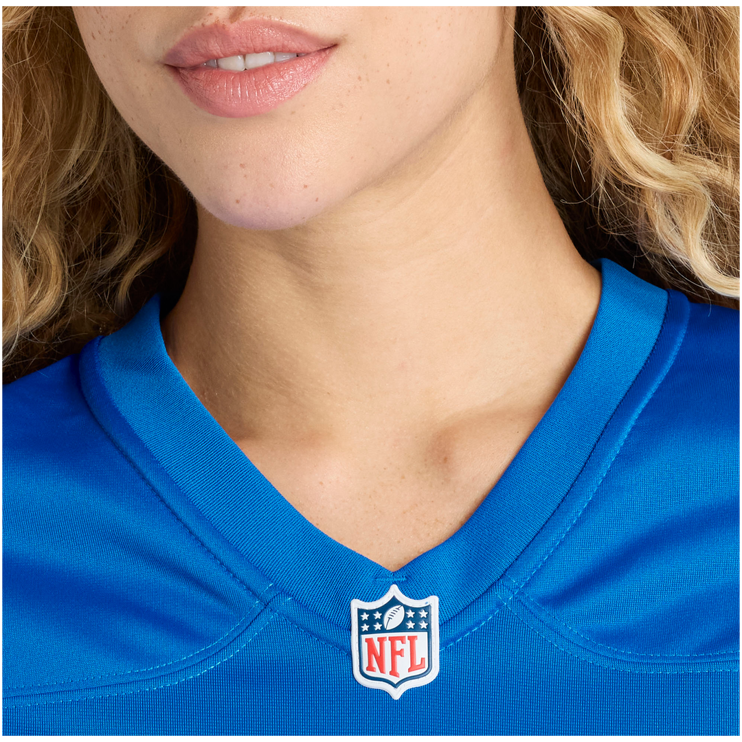 Juice Scruggs Detroit Lions Nike Women's Team Game Jersey - Blue Official NFL Team Apparel Football Fan Gear