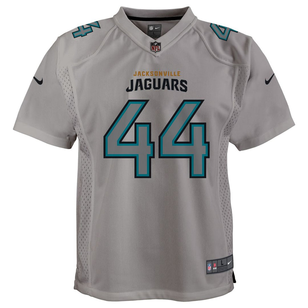Travon Walker Jacksonville Jaguars Nike Youth Atmosphere Game Jersey - Gray Official NFL Team Apparel Football Fan Gear