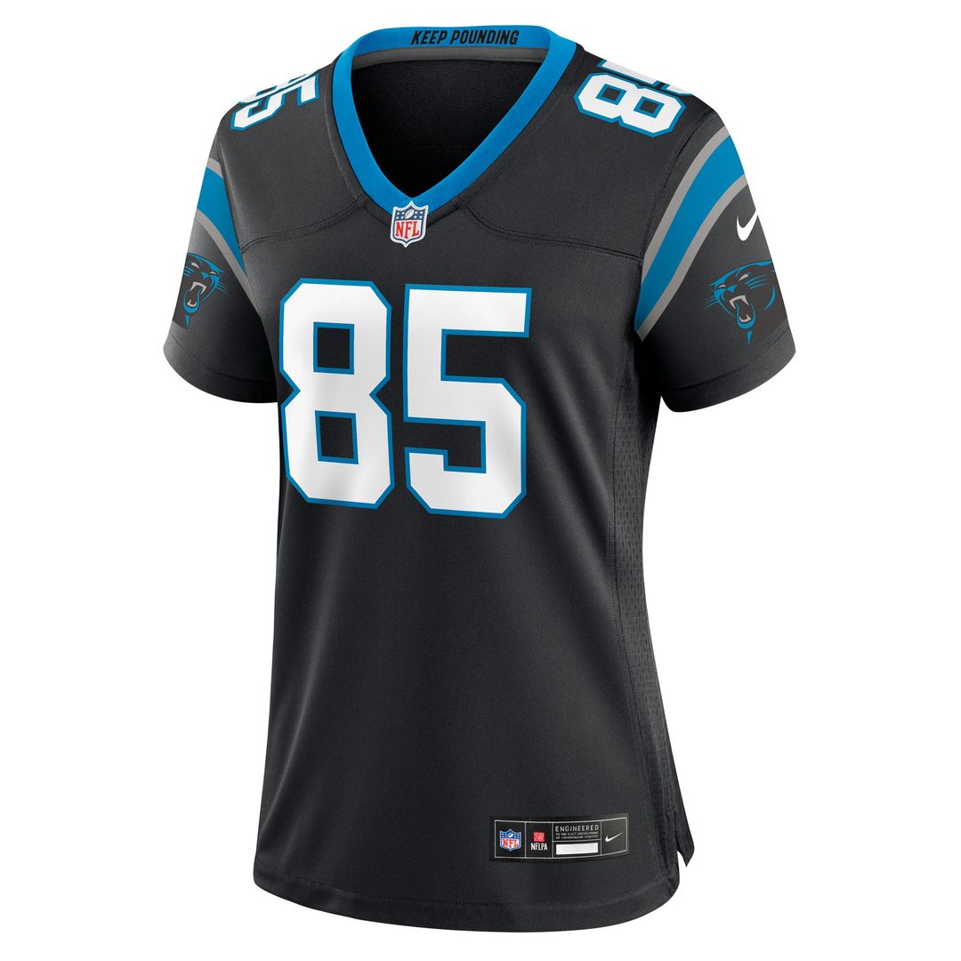 James Mitchell Carolina Panthers Nike Women's Team Game Jersey - Black Official NFL Team Apparel Football Fan Gear