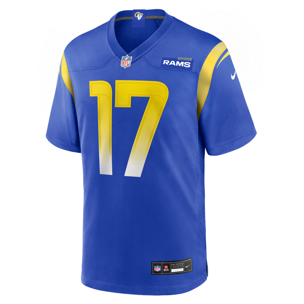 Davante Adams Los Angeles Rams Nike Game Player Jersey - Royal Official NFL Team Apparel Football Fan Gear
