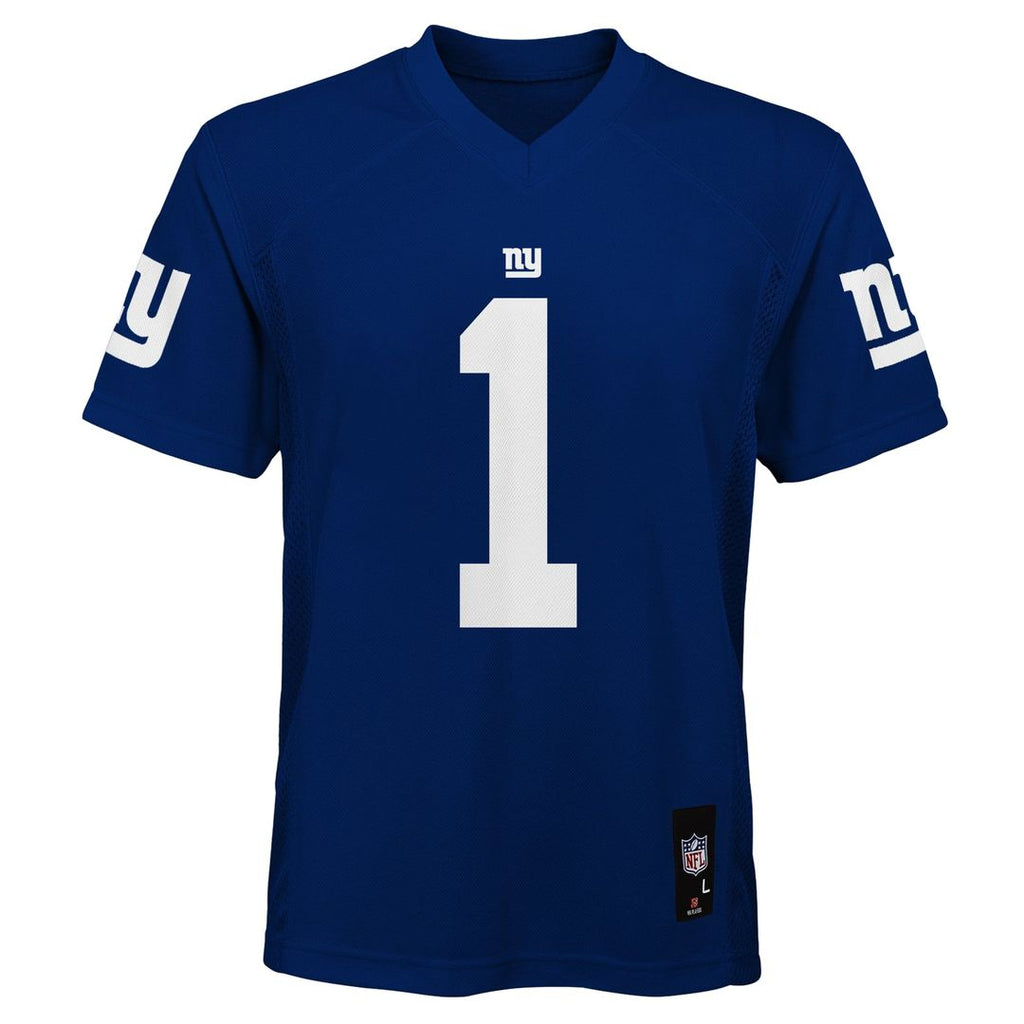 Malik Nabers New York Giants Youth Replica Player Jersey - Royal Official NFL Team Apparel Football Fan Gear
