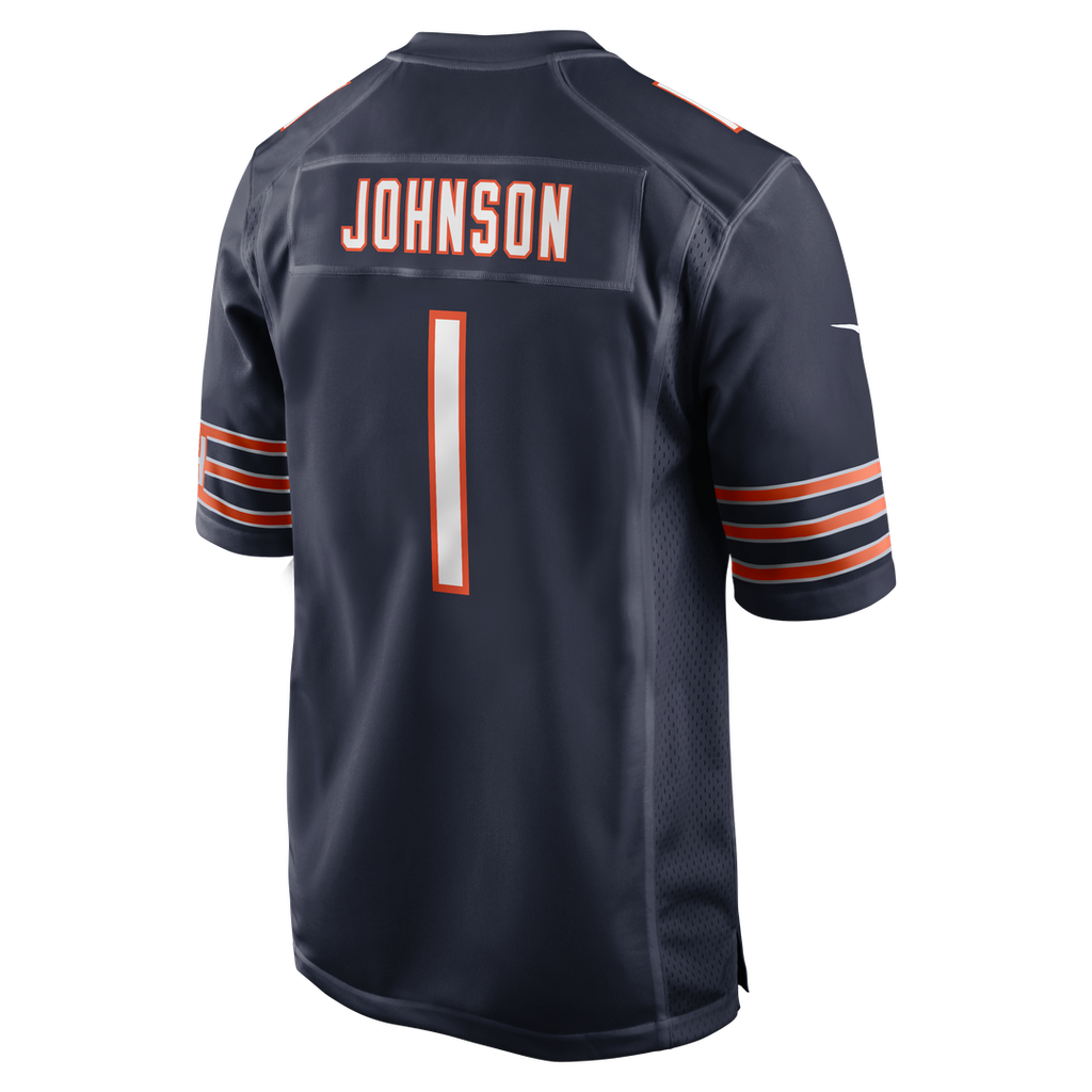 Jaylon Johnson Chicago Bears Nike Game Jersey - Navy Official NFL Team Apparel Football Fan Gear