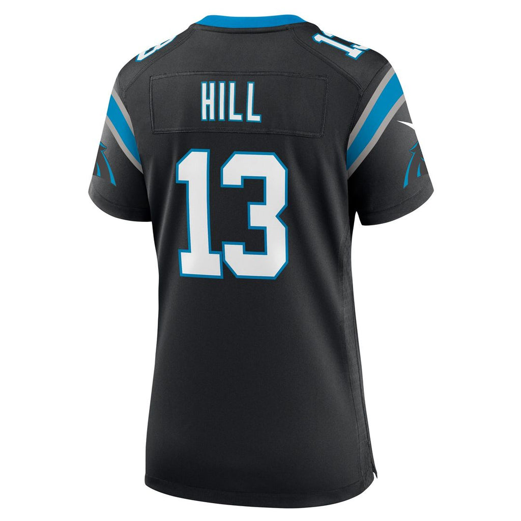 Troy Hill Carolina Panthers Nike Women's Team Game Jersey - Black Official NFL Team Apparel Football Fan Gear