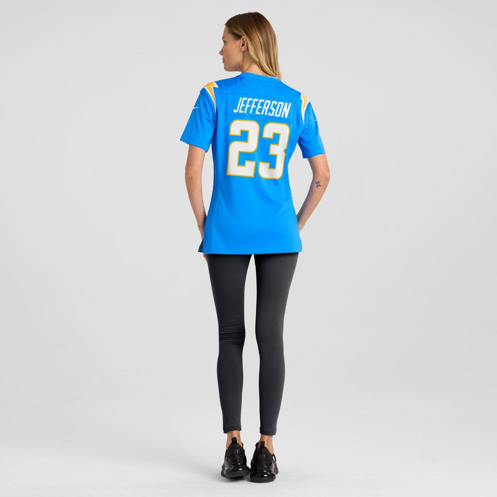 Tony Jefferson Los Angeles Chargers Nike Women's Team Game Jersey - Powder Blue Official NFL Team Apparel Football Fan Gear