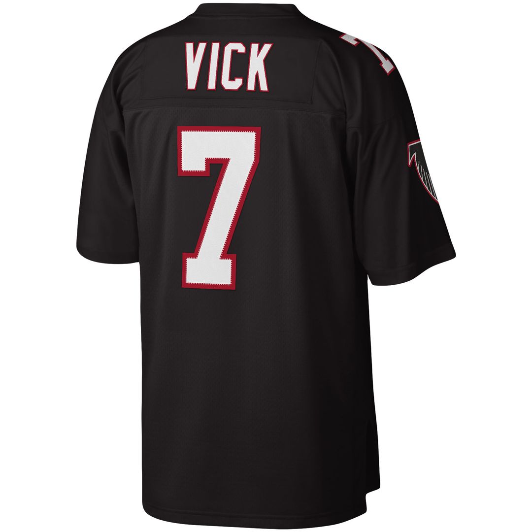 Michael Vick Atlanta Falcons Mitchell & Ness Legacy Replica Jersey - Black Official NFL Team Apparel Football Fan Gear