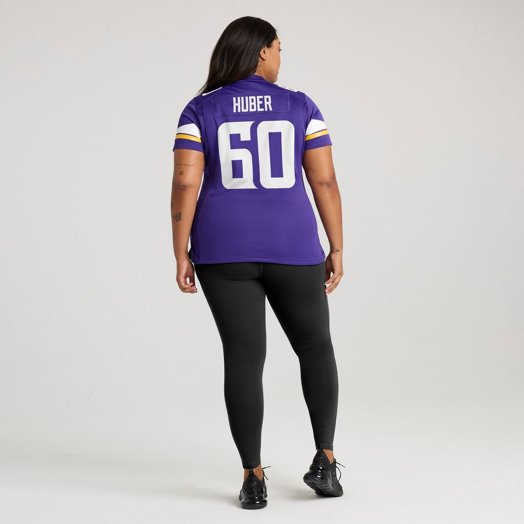 Joe Huber Minnesota Vikings Nike Women's Team Game Jersey - Purple Official NFL Team Apparel Football Fan Gear
