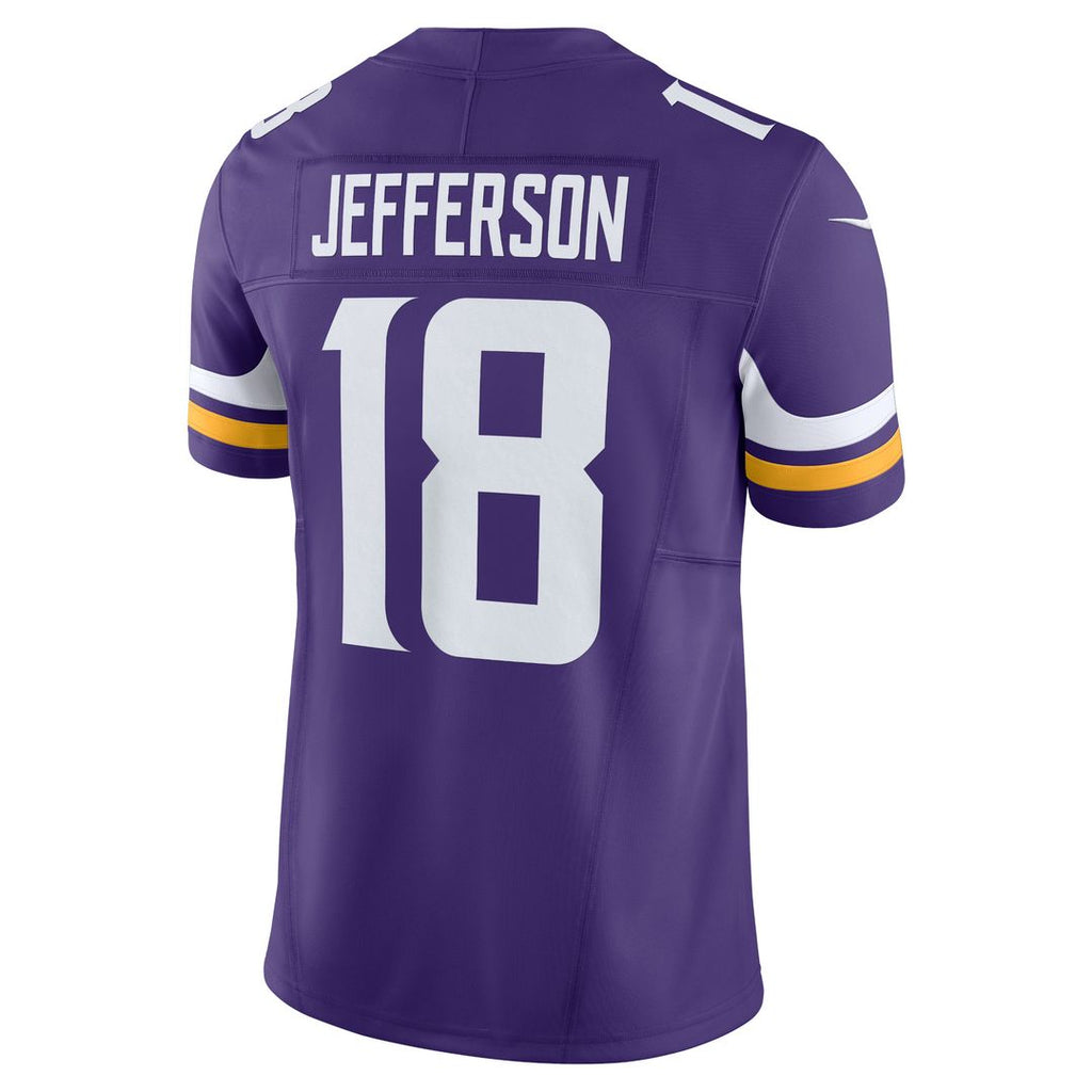Justin Jefferson Minnesota Vikings Nike Vapor F.U.S.E. Limited Jersey - Purple Official NFL Team Apparel Football Fan Gear