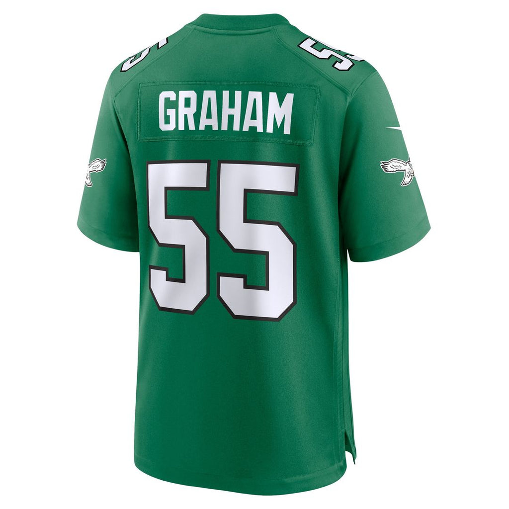Brandon Graham Philadelphia Eagles Nike Alternate Game Jersey - Kelly Green Official NFL Team Apparel Football Fan Gear