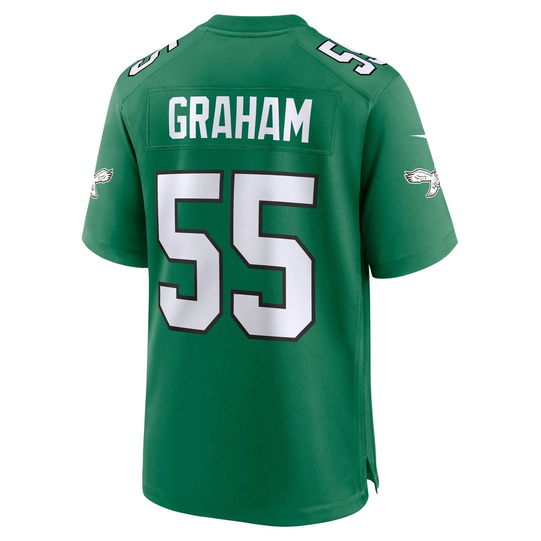 Brandon Graham Philadelphia Eagles Nike Alternate Game Jersey - Kelly Green Official NFL Team Apparel Football Fan Gear