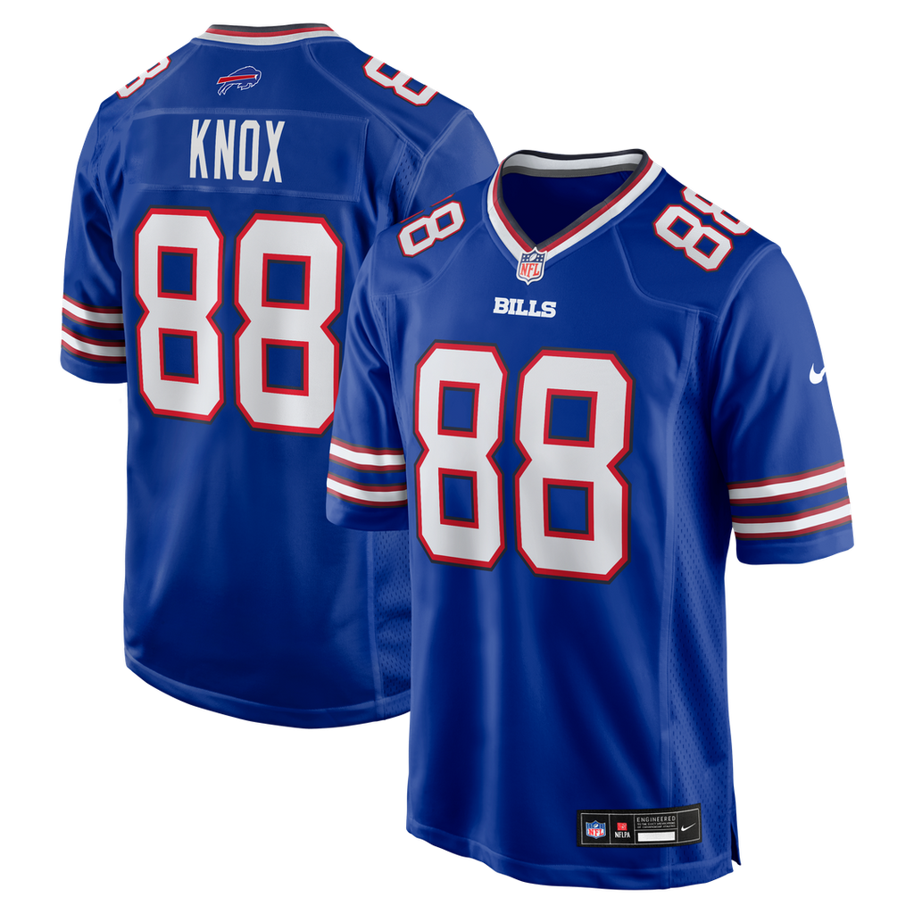 Dawson Knox Buffalo Bills Nike Game Player Jersey - Royal Official NFL Team Apparel Football Fan Gear