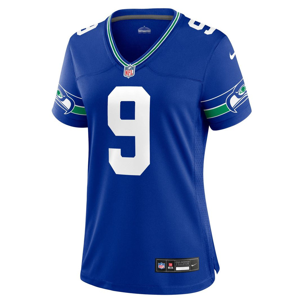 Kenneth Walker III Seattle Seahawks Nike Women's Player Jersey - Royal Official NFL Team Apparel Football Fan Gear