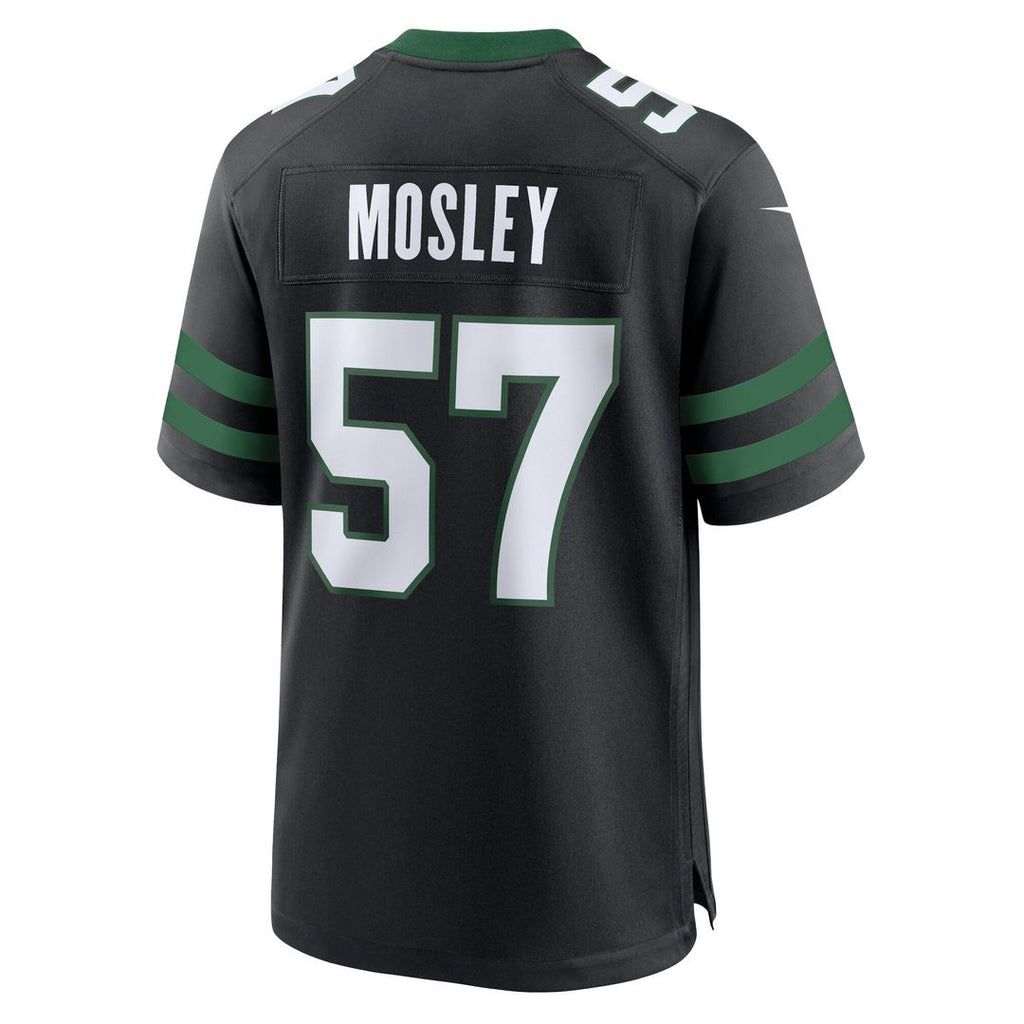 C.J. Mosley New York Jets Nike Alternate Game Jersey - Legacy Black Official NFL Team Apparel Football Fan Gear