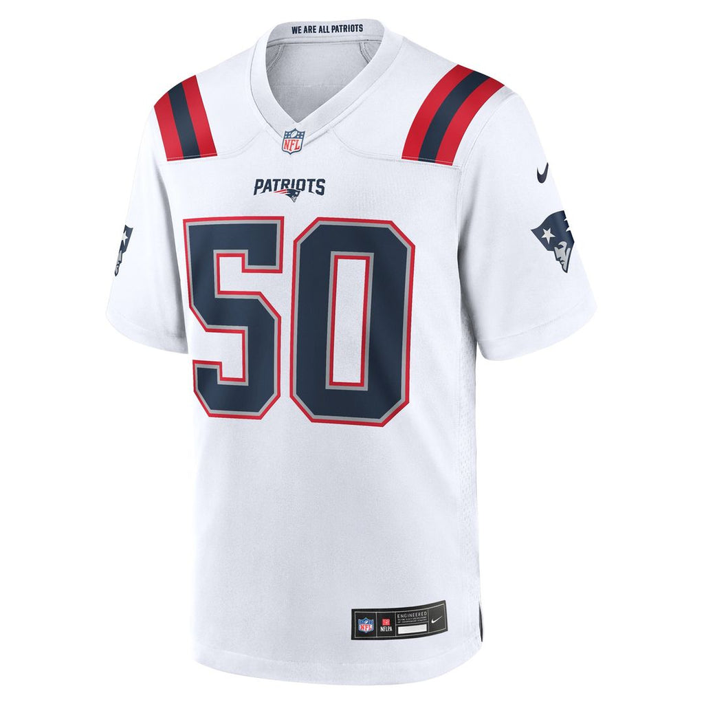 Mike Vrabel New England Patriots Nike Retired Player Game Jersey - White Official NFL Team Apparel Football Fan Gear