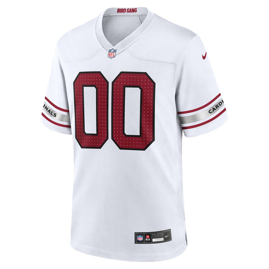 Arizona Cardinals Nike Custom Game Jersey - White Official NFL Team Apparel Football Fan Gear
