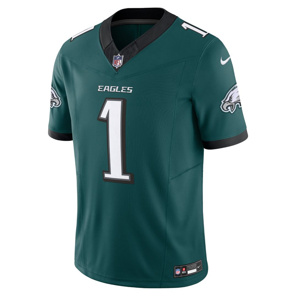 Jalen Hurts Philadelphia Eagles Nike Vapor F.U.S.E. Limited Jersey - Midnight Green Official NFL Team Apparel Football Fan Gear