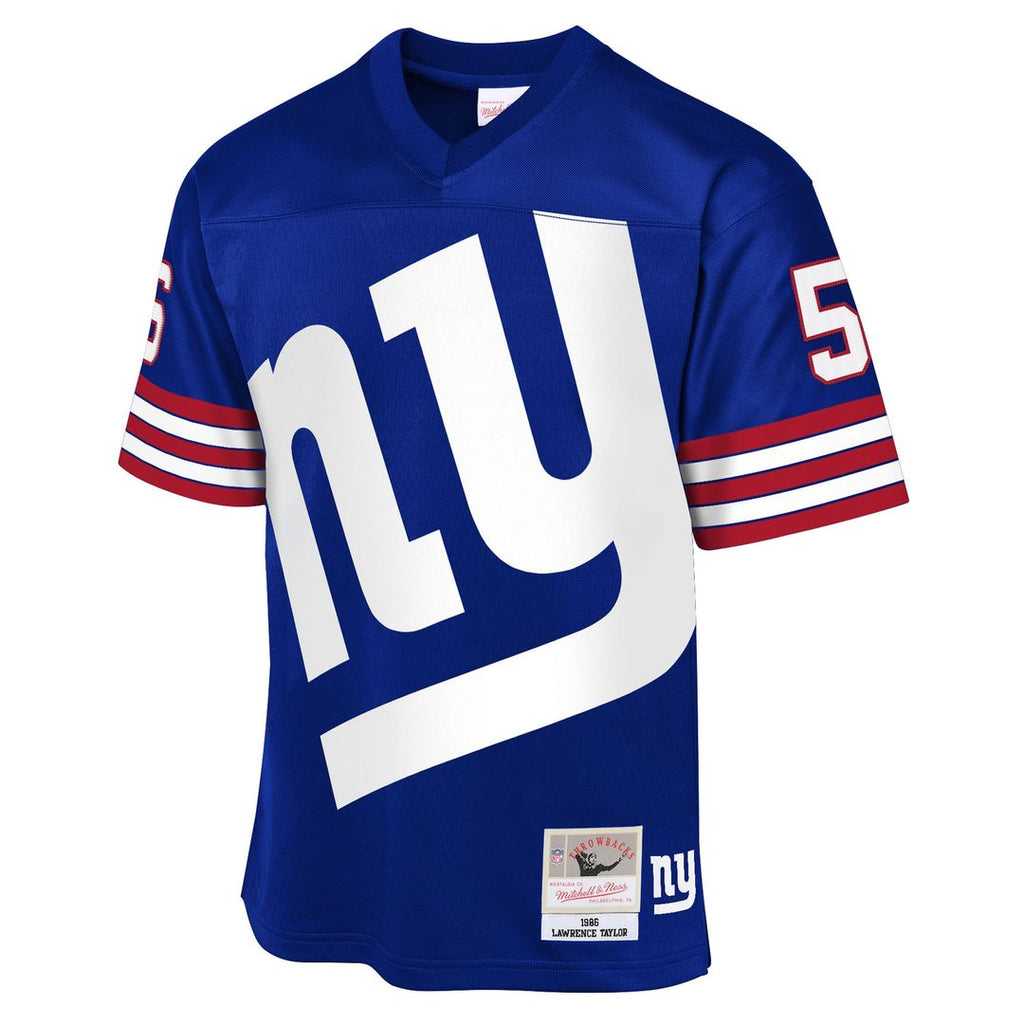 Lawrence Taylor New York Giants Mitchell & Ness Youth 1986 Throwback Fashion Jersey - Royal Official NFL Team Apparel Football Fan Gear