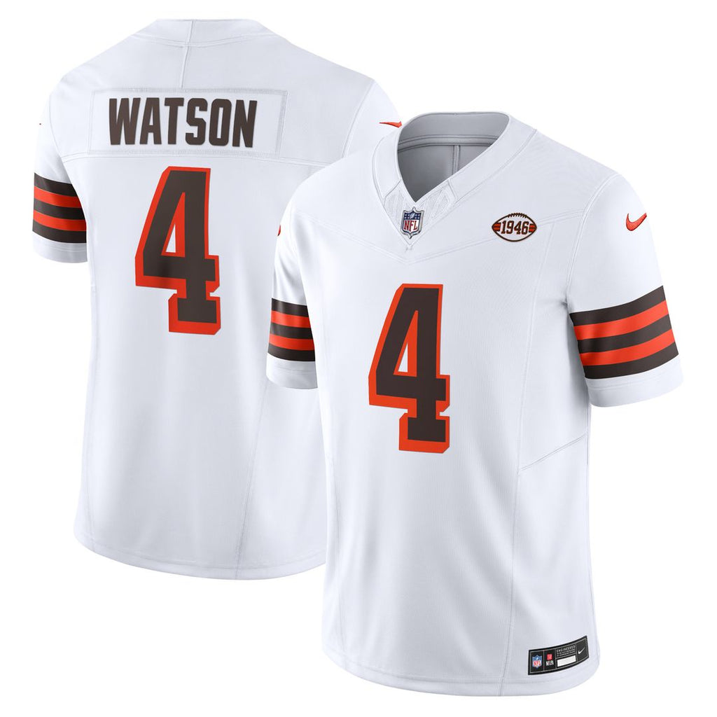 Deshaun Watson Cleveland Browns Nike Vapor F.U.S.E. Limited Jersey - White Official NFL Team Apparel Football Fan Gear