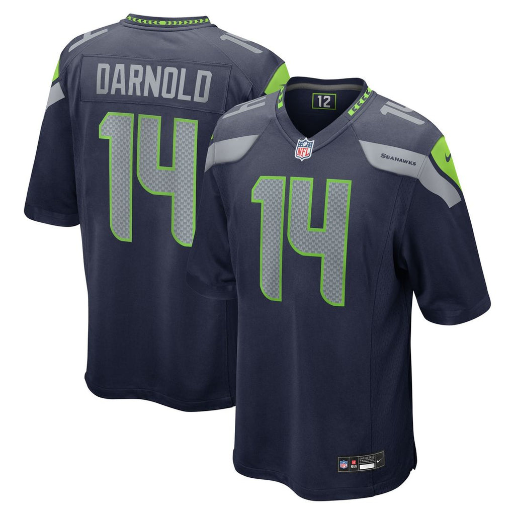 Sam Darnold Seattle Seahawks Nike Youth Team Game Jersey - College Navy Official NFL Team Apparel Football Fan Gear