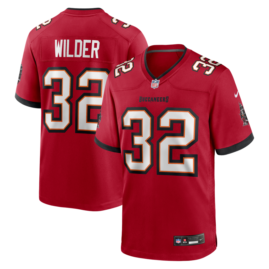 James Wilder Tampa Bay Buccaneers Nike Game Retired Player Jersey - Red Official NFL Team Apparel Football Fan Gear