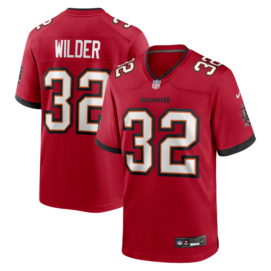 James Wilder Tampa Bay Buccaneers Nike Game Retired Player Jersey - Red Official NFL Team Apparel Football Fan Gear
