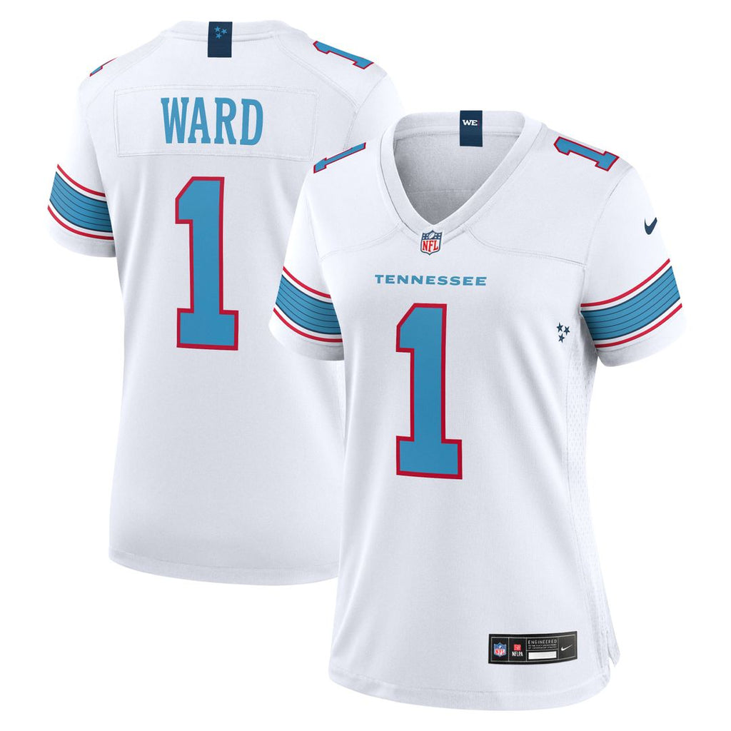 Cameron Ward Tennessee Titans Nike Women's Game Jersey - White Official NFL Team Apparel Football Fan Gear