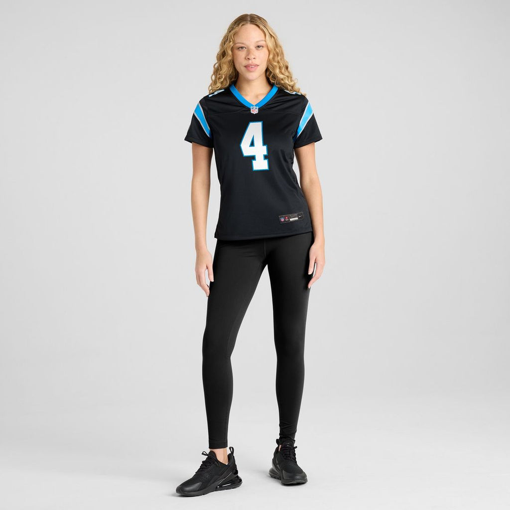 Eddy Pineiro Carolina Panthers Nike Women's Team Game Jersey - Black Official NFL Team Apparel Football Fan Gear