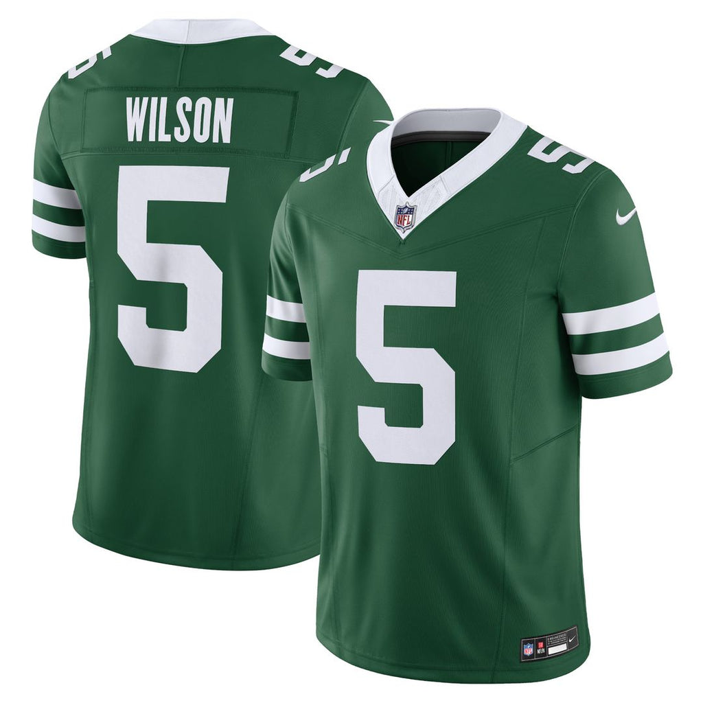 Garrett Wilson New York Jets Nike Vapor F.U.S.E. Limited Jersey - Legacy Green Official NFL Team Apparel Football Fan Gear