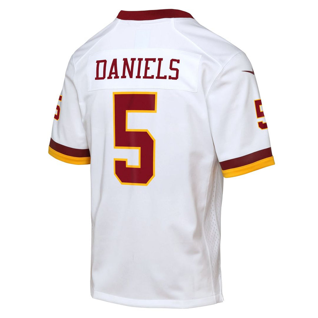 Jayden Daniels Washington Commanders Nike Youth Game Jersey - Burgundy Official NFL Team Apparel Football Fan Gear