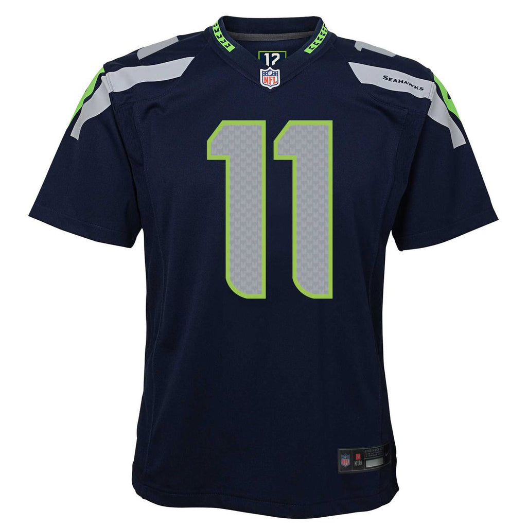 Jaxon Smith-Njigba Seattle Seahawks Nike Youth Game Jersey - College Navy Official NFL Team Apparel Football Fan Gear
