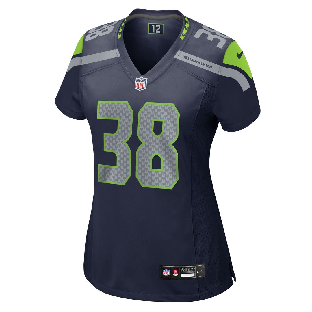 Brady Russell Seattle Seahawks Nike Women's Team Game Jersey - College Navy Official NFL Team Apparel Football Fan Gear