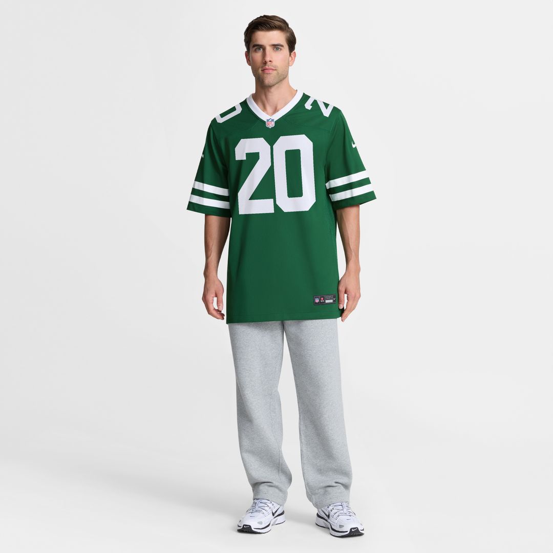 Breece Hall New York Jets Nike Game Jersey - Legacy Green Official NFL Team Apparel Football Fan Gear