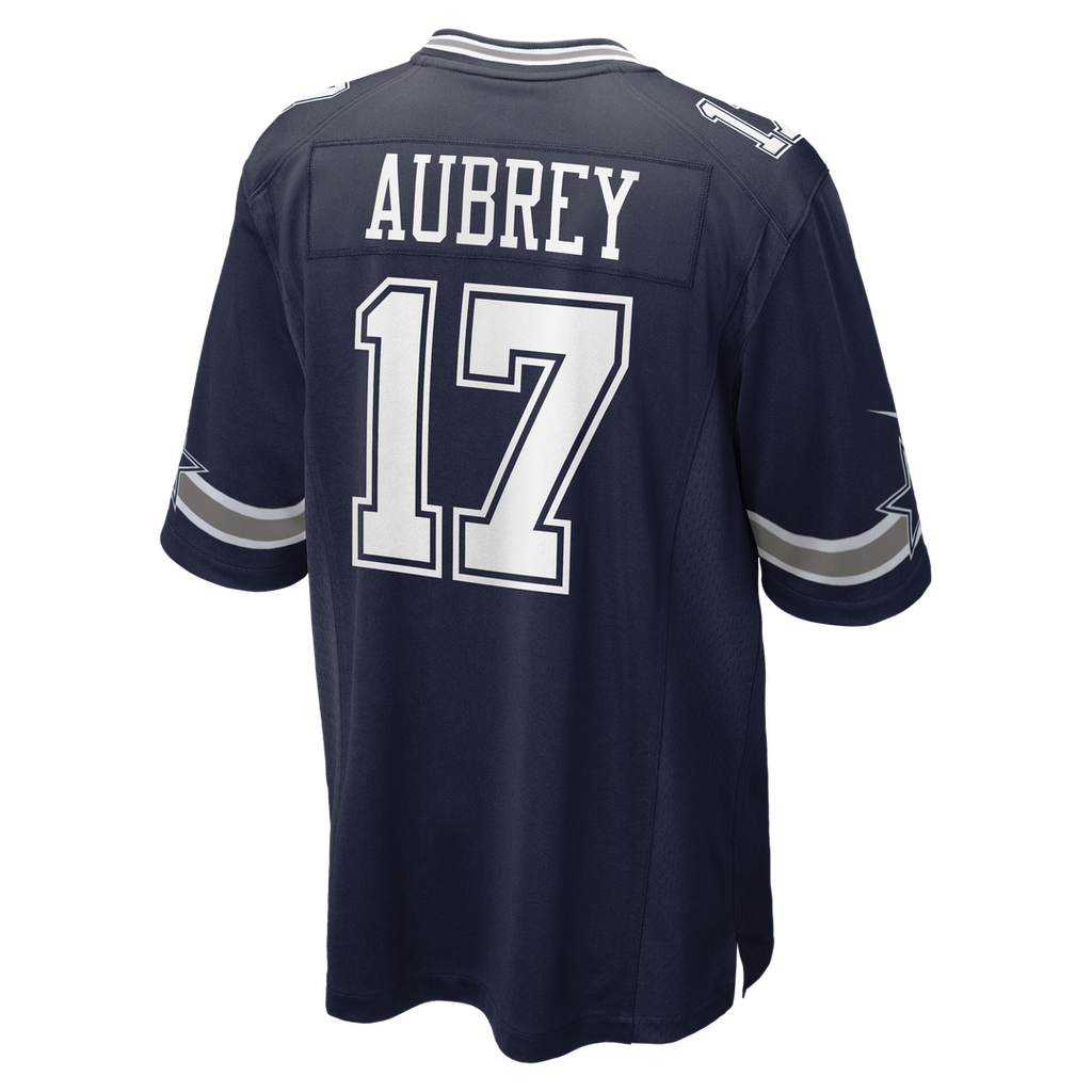 Brandon Aubrey Dallas Cowboys Nike Game Jersey - White Official NFL Team Apparel Football Fan Gear