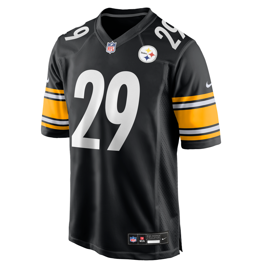 Eli Heidenreich Pittsburgh Steelers Nike Team Game Jersey - Black Official NFL Team Apparel Football Fan Gear