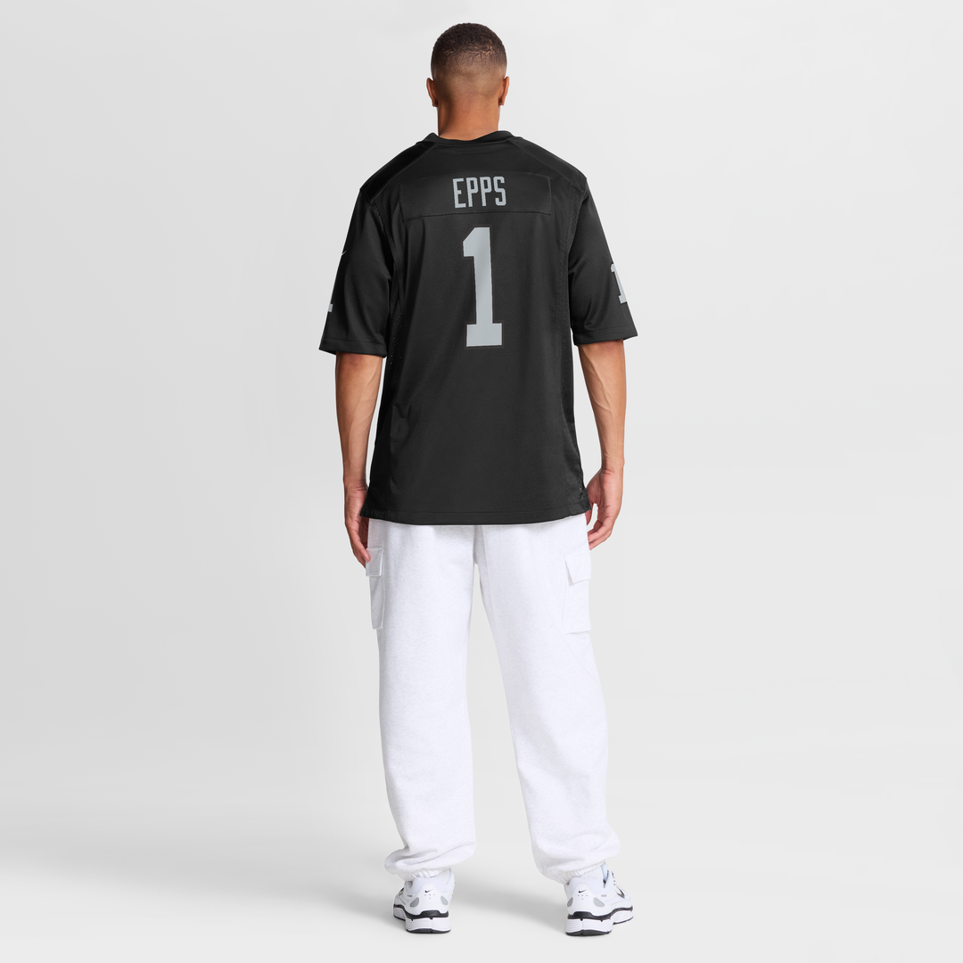 Marcus Epps Las Vegas Raiders Nike Game Player Jersey - Black Official NFL Team Apparel Football Fan Gear