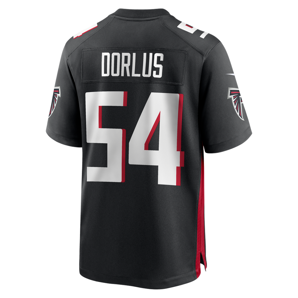 Brandon Dorlus Atlanta Falcons Nike Team Game Jersey - Black Official NFL Team Apparel Football Fan Gear