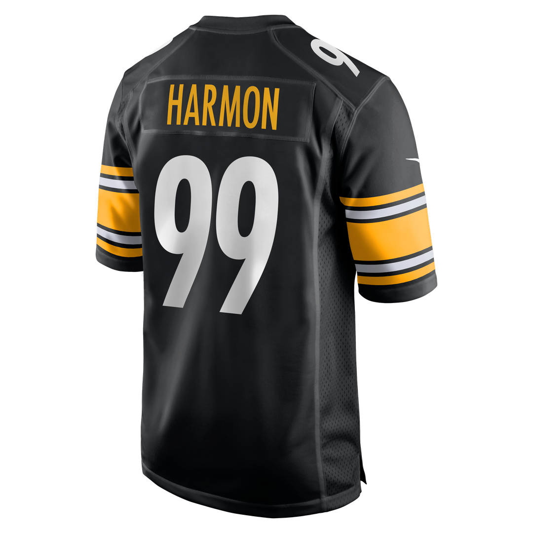 Derrick Harmon Pittsburgh Steelers Nike Game Player Jersey - Black Official NFL Team Apparel Football Fan Gear