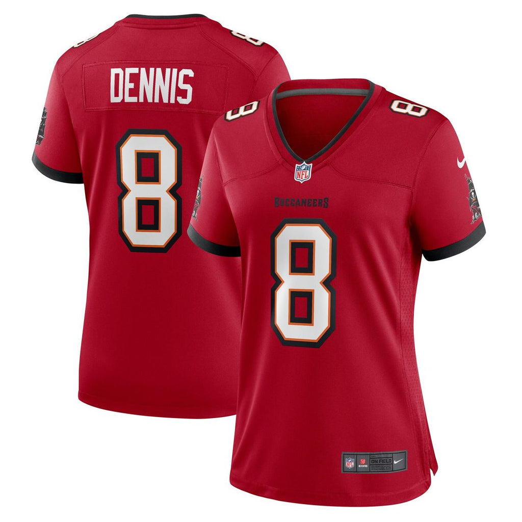 SirVocea Dennis Tampa Bay Buccaneers Nike Women's Game Jersey - Red Official NFL Team Apparel Football Fan Gear