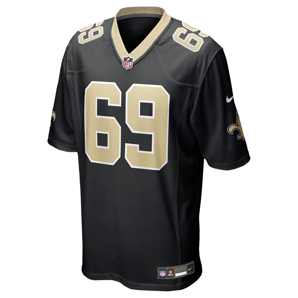 Barry Wesley New Orleans Saints Nike Team Game Jersey - Black Official NFL Team Apparel Football Fan Gear
