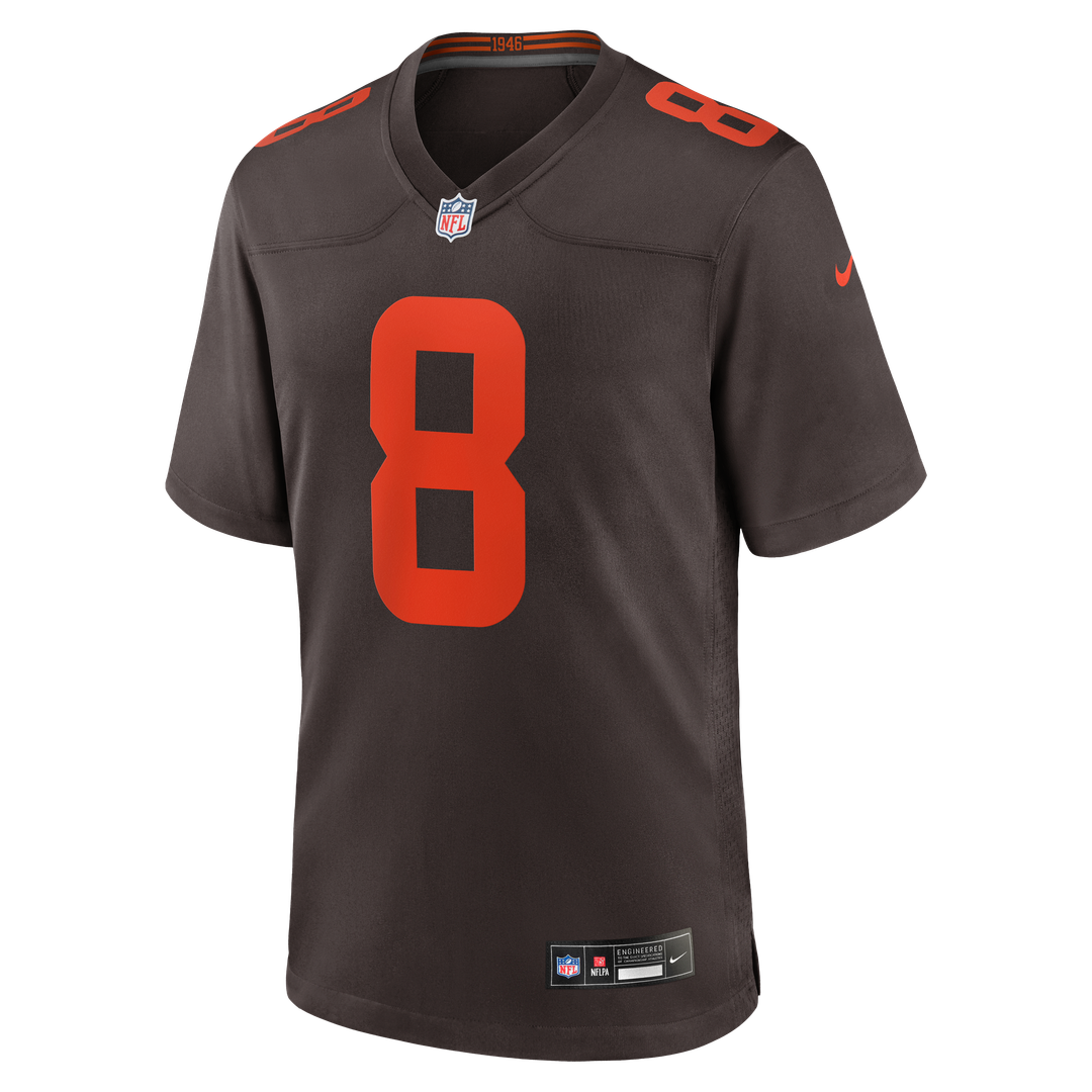 Jared Verse Cleveland Browns Nike Alternate Alpha Dawg Game Jersey - Brown Official NFL Team Apparel Football Fan Gear