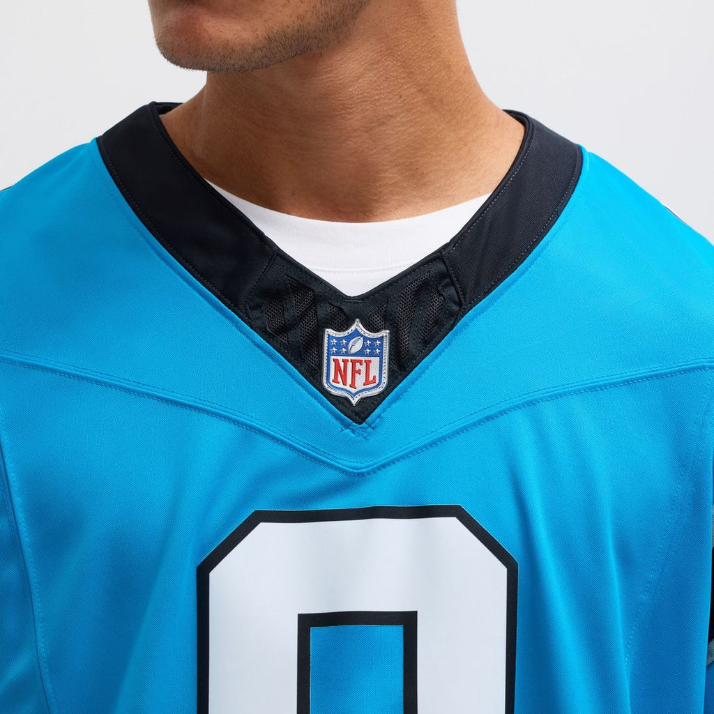 Jaycee Horn Carolina Panthers Nike Vapor F.U.S.E. Limited Jersey - Blue Official NFL Team Apparel Football Fan Gear