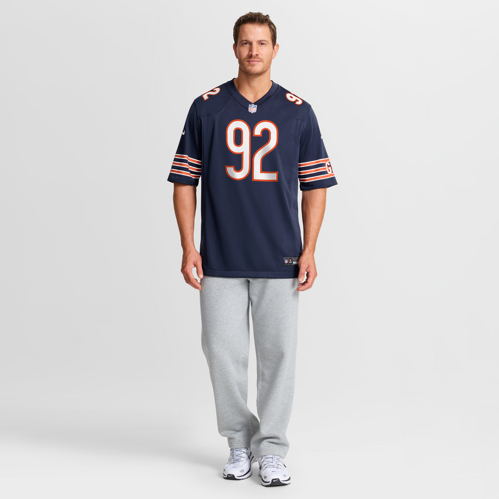 Daniel Hardy Chicago Bears Nike Team Game Jersey - Navy Official NFL Team Apparel Football Fan Gear