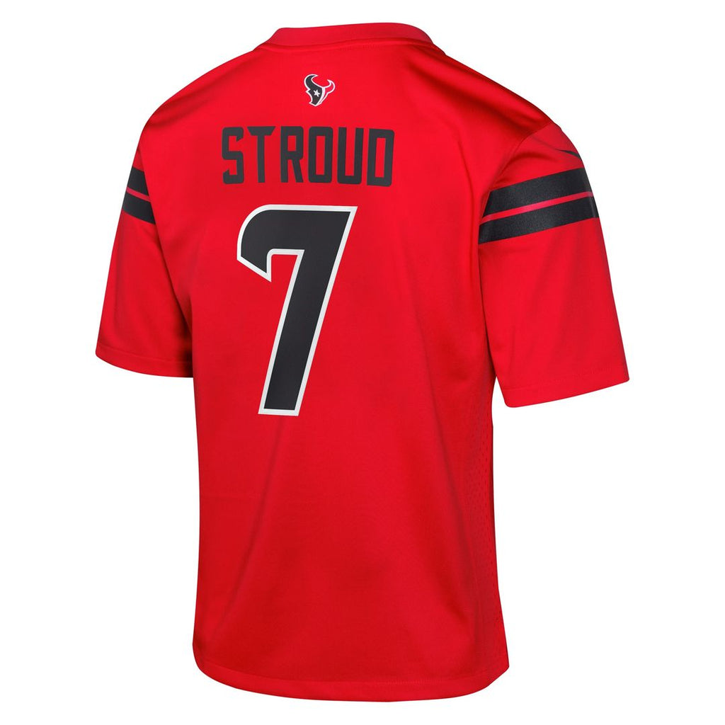 C.J. Stroud Houston Texans Nike Youth Game Jersey - Red Official NFL Team Apparel Football Fan Gear