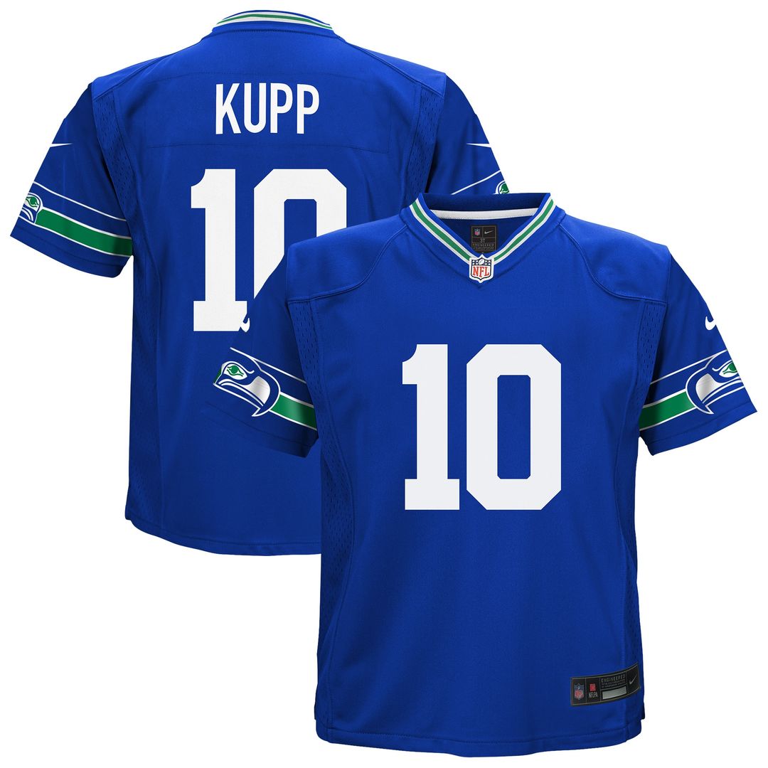 Cooper Kupp Seattle Seahawks Nike Toddler Alternate Game Jersey - Royal Official NFL Team Apparel Football Fan Gear