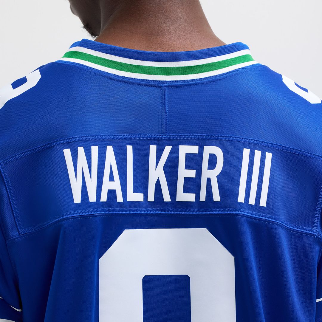 Kenneth Walker III Seattle Seahawks Nike Vapor F.U.S.E. Limited Jersey - Royal Official NFL Team Apparel Football Fan Gear
