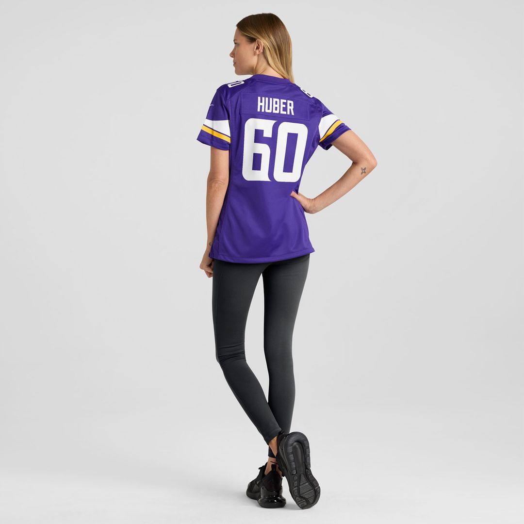 Joe Huber Minnesota Vikings Nike Women's Team Game Jersey - Purple Official NFL Team Apparel Football Fan Gear