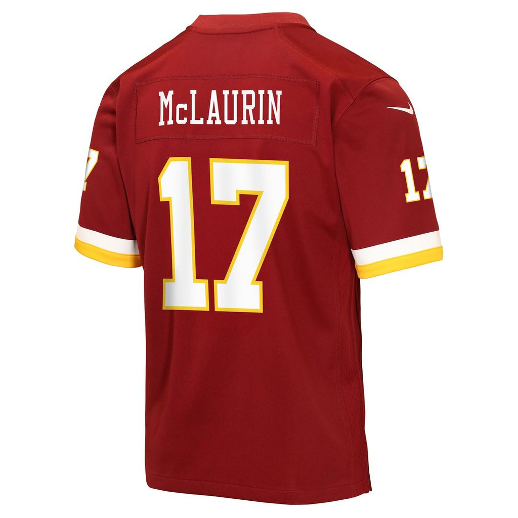 Terry McLaurin Washington Commanders Nike Youth Game Jersey - Burgundy Official NFL Team Apparel Football Fan Gear