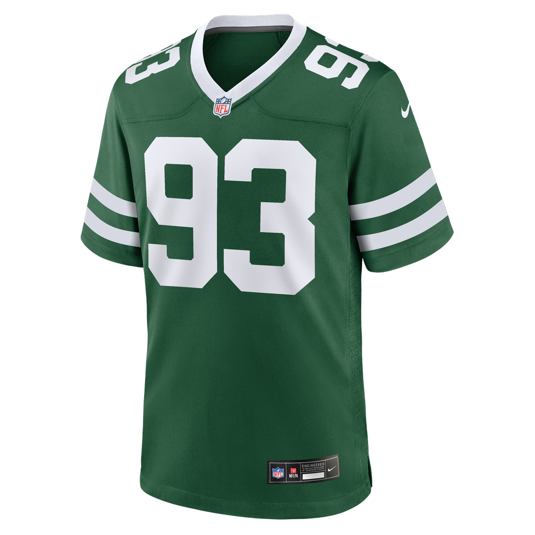 Takk McKinley New York Jets Nike Team Game Jersey - Legacy Green Official NFL Team Apparel Football Fan Gear