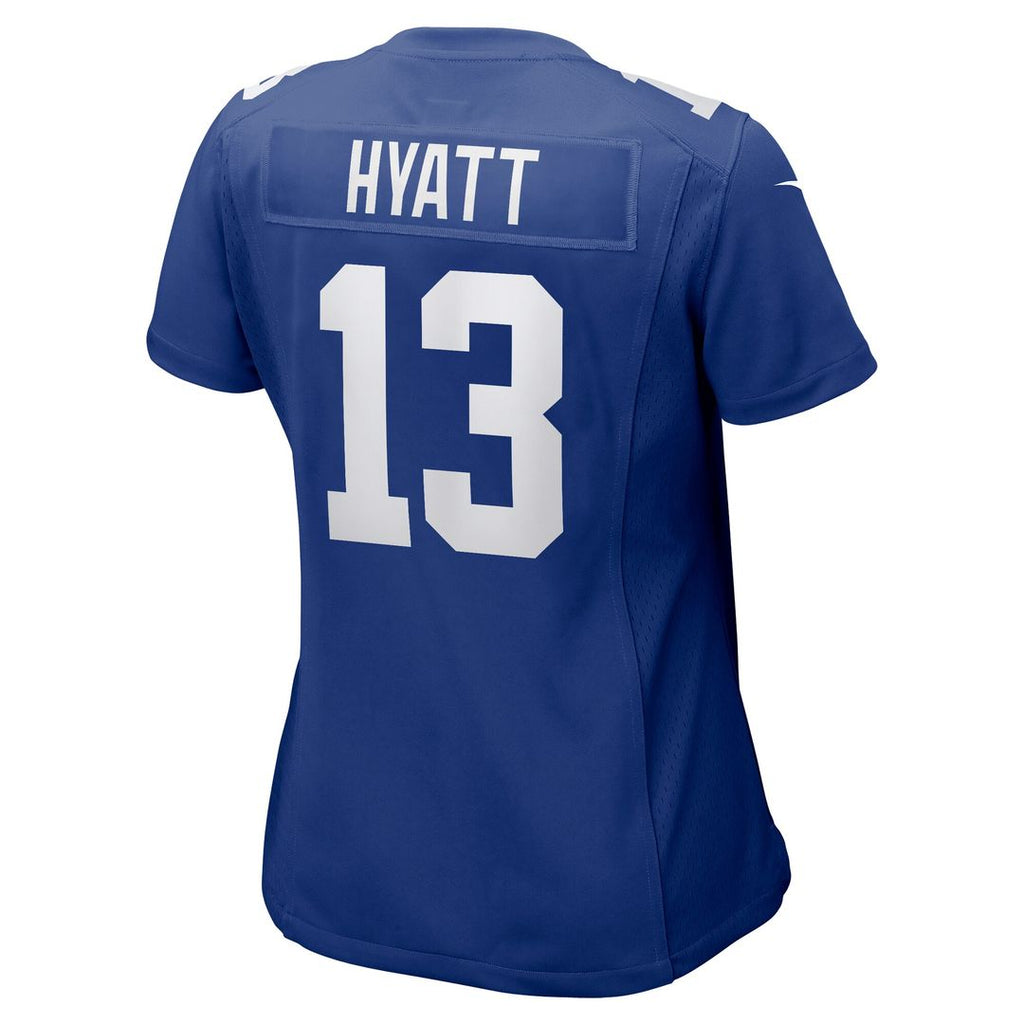 Jalin Hyatt New York Giants Nike Women's Team Game Jersey - Royal Official NFL Team Apparel Football Fan Gear